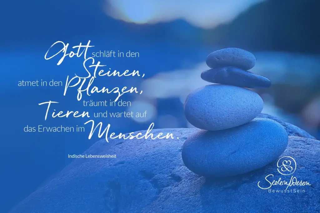 Gott schläft in den Steinen…